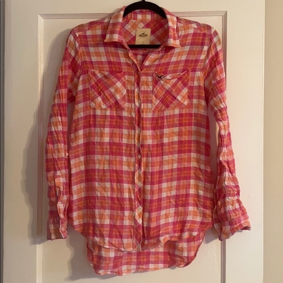 Hollister Plaid Button Down - Picture 3 of 4